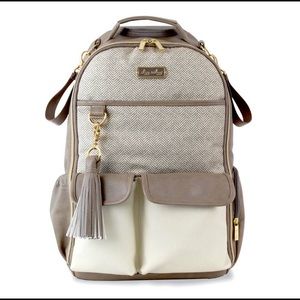 Itzy Ritzy Vanilla Latte Boss diaper bag